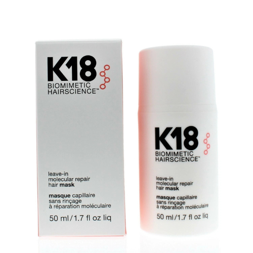 K18 Biomimetic Hairscience Leave-In Molecular Repair Hair Mask 50ml/1.7oz  New
