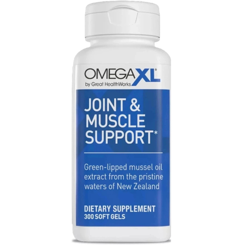 Omega XL Mussel Omega-3 Softgels – 300 Capsules – Joint & Muscle Support & Relief