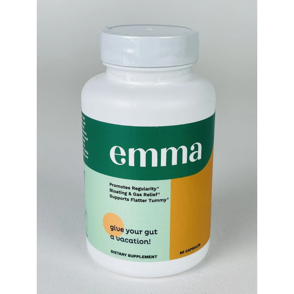 Emma Relief Supplement Konsciens Keto for Gut Bloating 60 Capsules