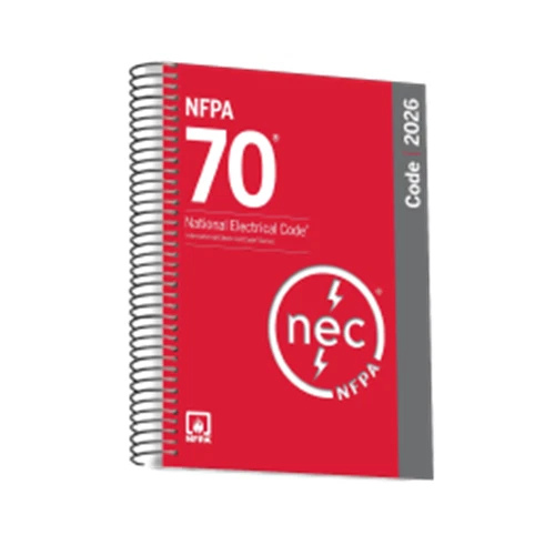 NFPA 70, National Electrical Code (NEC) 2026 Edition SPIRAL.