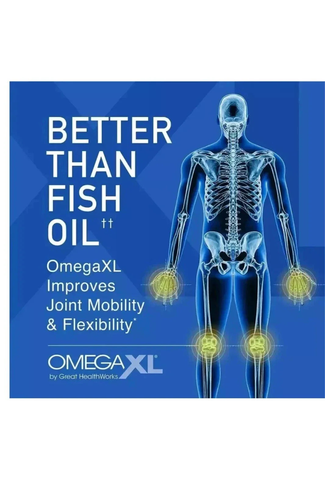 Omega XL Mussel Omega-3 Softgels – 300 Capsules – Joint & Muscle Support & Relief