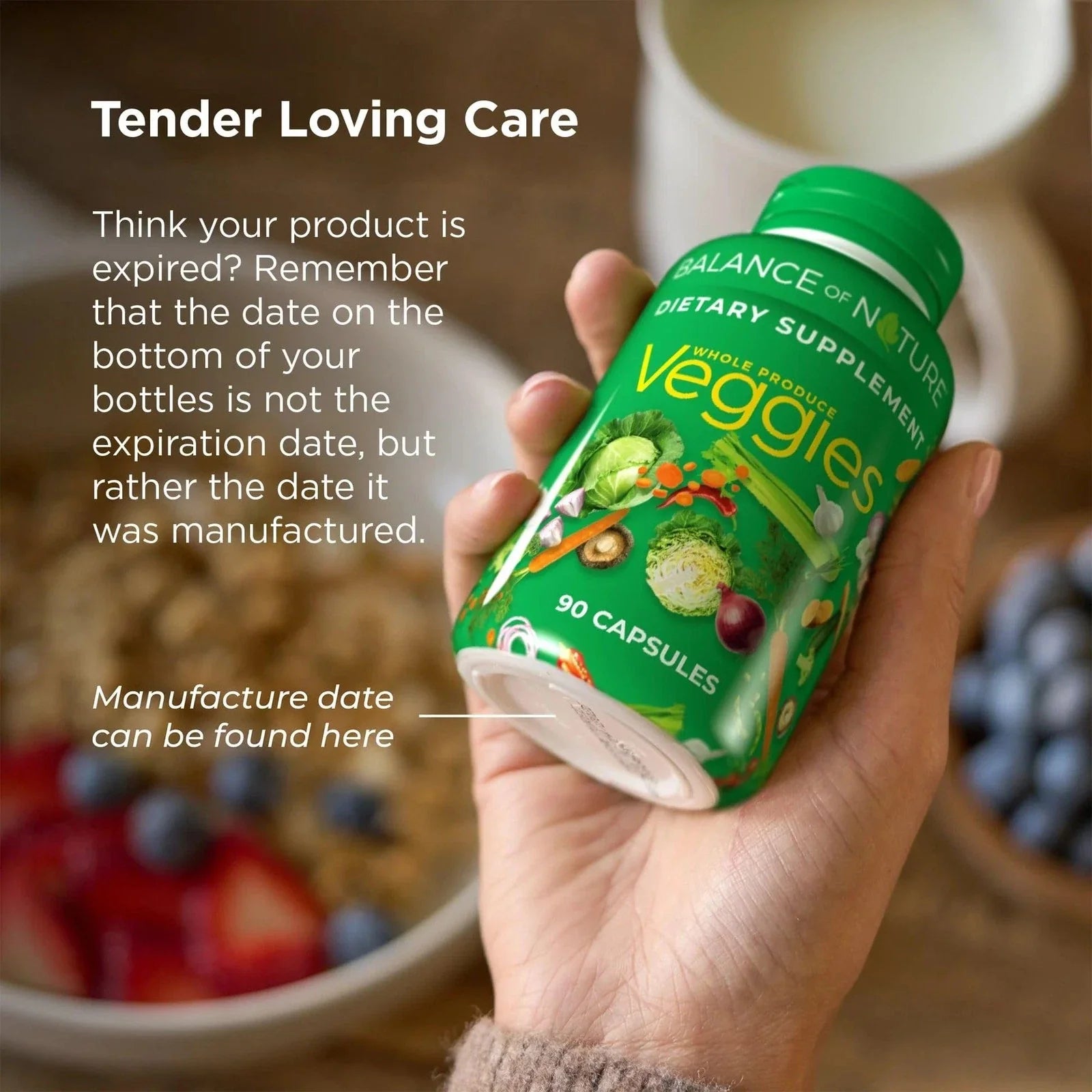 Fruits & Veggies Supplements 90 Capsules